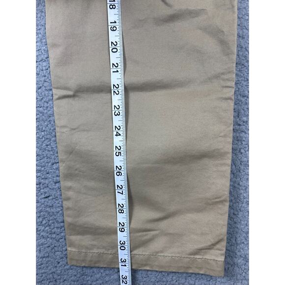 Gap Khakis Mens Chino Pants Size 40x32 Beige Tapered Khaki Cut in a Worn Style - Picture 12 of 13